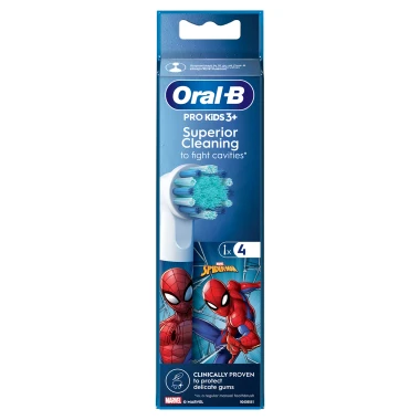 Oral-B Pro Kids Kartáčkové hlavy Spiderman 4 ks