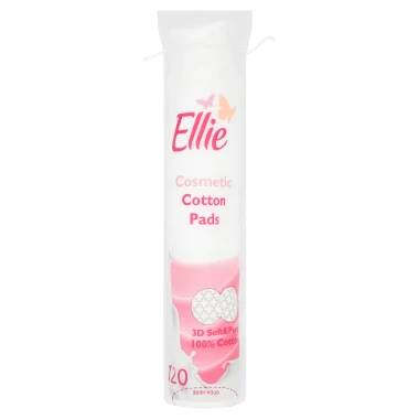 Ellie Kosmetické vatové polštářky 120 kusů