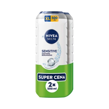 Nivea Men Sensitive Sprchový gel 2 x 500ml