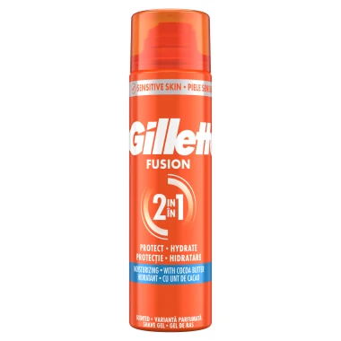 Gillette Fusion pánský hydratační gel na holení 200 ml