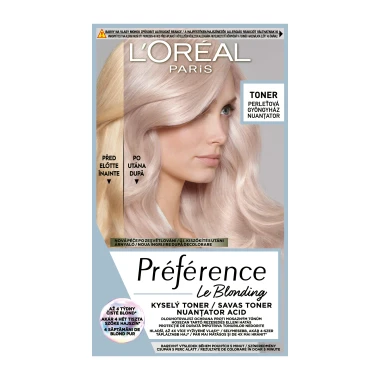 L'Oréal Paris Préférence Toners Perleťová, 60ml + 60ml + 54ml