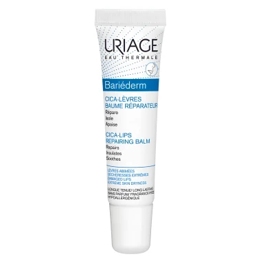 Uriage Bariéderm Cica balzám na suché a popraskané rty 15 ml