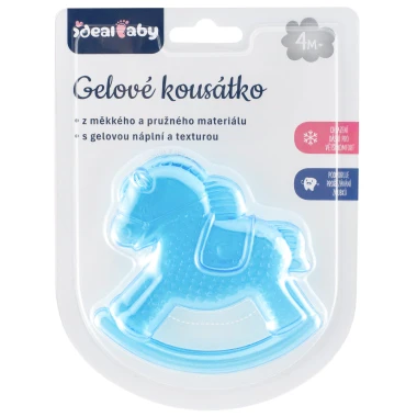 Ideal Baby Gelové kousátko 4m+ modré 1 ks