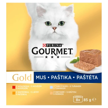 GOURMET Gold Multipack paštik 8 x 85 g