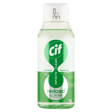 CIF Reload Clean Lime & Lemongrass náhradní náplň do čisticího spreje 590 ml