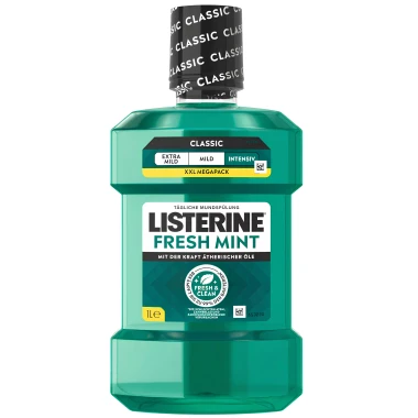 LISTERINE Fresh Mint ústní voda 1 l