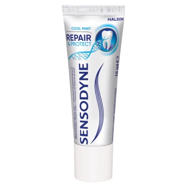 Sensodyne Repair & Protect Cool Mint Zubní pasta s fluoridem 15 ml