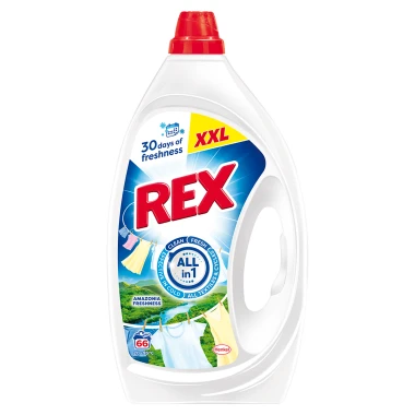 REX Amazonia Freshness Prací gel 66 PD