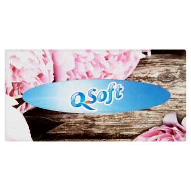 Q-Soft Papírové kapesníky 3vrstvé 80 ks