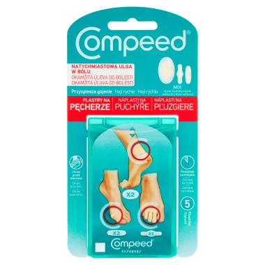 Compeed Náplasti na puchýře mix 5 ks