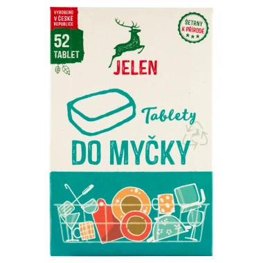 Jelen Tablety do myčky 52 tablet 920 g