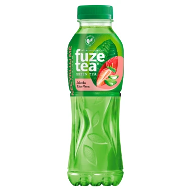 FuzeTea Green Tea jahoda aloe vera 500 ml