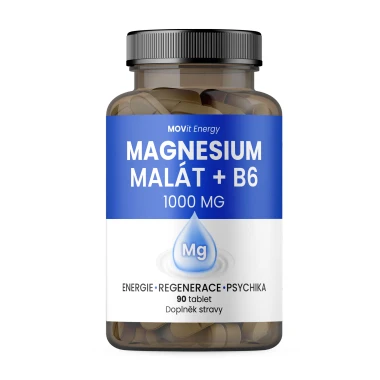 MOVit Magnesium Malát + B6 90 tablet