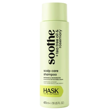 HASK Soothe Tea Tree Oil & rozmarýn šampon zklidňující 473 ml