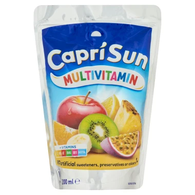 Capri-Sun Multivitamin nesycený nealkoholický ovocný nápoj 200 ml