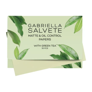 Gabriella Salvete matující papírky green tea 50ks
