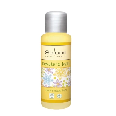 Saloos BIO tělový a masážní olej Devatero kvítí 50 ml