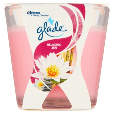 Glade Mini Relaxing Zen parfémovaná svíčka 70g