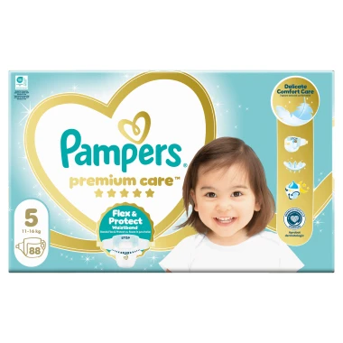 Pampers Premium Care, vel. 5, 88 ks