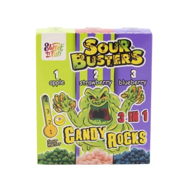 Sour Busters Sladko-kyselé bonbony 60 g