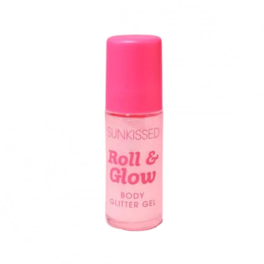 Sunkissed Třpytky na tělo v gelovém Roll On Roll & Glow Body Glitter Gel