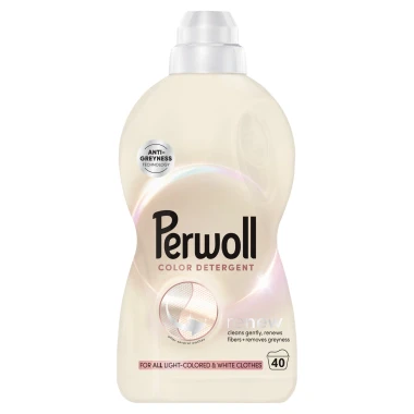 Perwoll Light Colors Prací gel na světlobarevné a bílé oblečení 40 PD