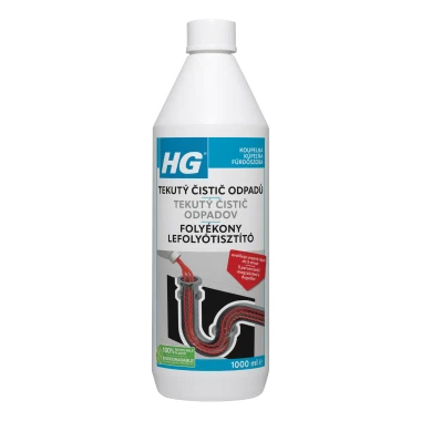 HG Tekutý čistič odpadů 1 l