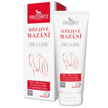 Priessnitz Hřejivé mazání DeLuxe 200ml