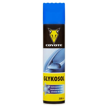 Coyote Glykosol rozmrazovač skel se škrabkou 300ml
