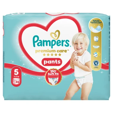 Pampers Premium Care Pants, vel. 5, 34 ks