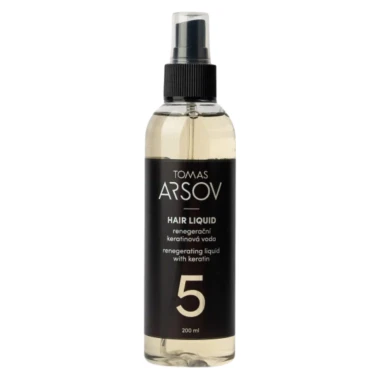 TOMAS ARSOV HAIR LIQUID keratinová regenerační voda pro poškozené vlasy 150 ml