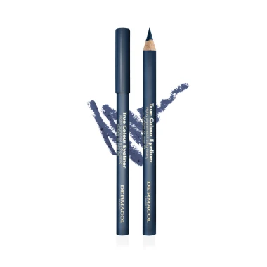 Dermacol True colour Dřevěná tužka na oči - Dark Blue 1,14 g