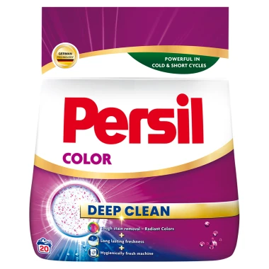 Persil Deep Clean Color Prací prášek na barevné prádlo 20 PD