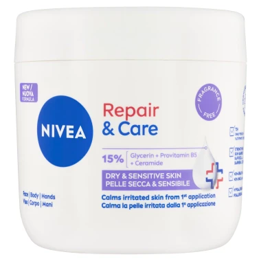 Nivea Repair & Care Sensitive Tělový krém 400 ml