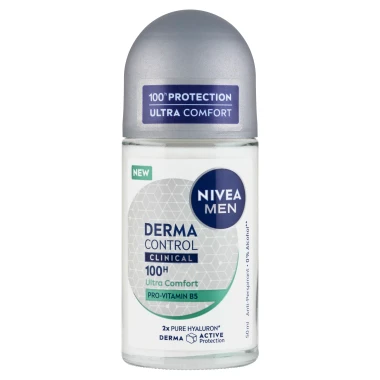 Nivea MEN Derma Dry Control Maximum kuličkový antiperspirant pro muže 50 ml