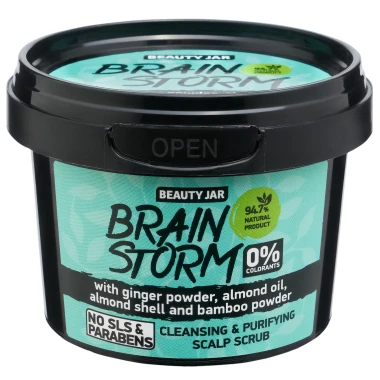BEAUTY JAR Brainstorm vlasový peeling 100 g