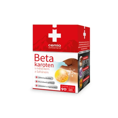 Cemio Betakaroten 6 mg 90 kapslí