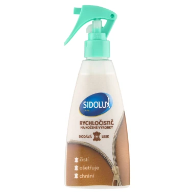 Sidolux rychločistič na kožené výrobky 200 ml