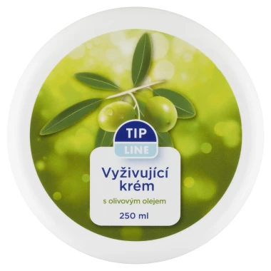 Tip Line Hydratační krém s olivovým olejem 250 ml