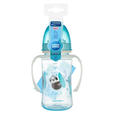 Canpol Babies Tréninkový hrníček EXOTIC ANIMALS, mix barev,  240 ml
