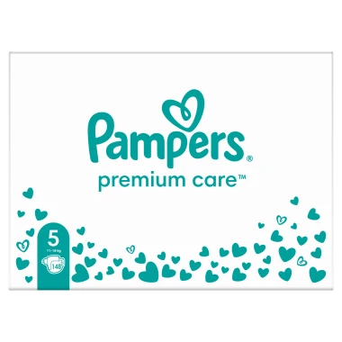 Pampers Premium Care, vel. 5, 148 ks