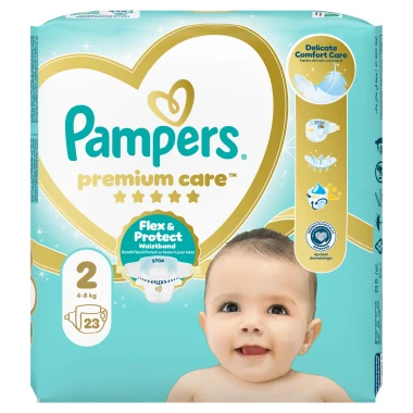 Pampers Premium Care, vel. 2, 23 ks