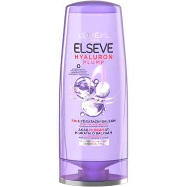 L'Oréal Paris Elseve Hyaluron Plump 72H Hydratační balzám s kyselinou hyaluronovou 200 ml