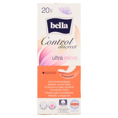 Bella Control Discreet Ultra Micro urologické vložky 20 ks