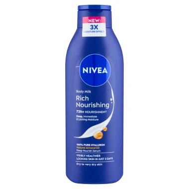 Nivea Rich Nourishing výživné tělové mléko 250 ml