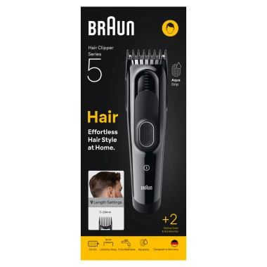 Braun Series 5 HC5510 Zastřihovač vlasů + 2 stylingové nástroje