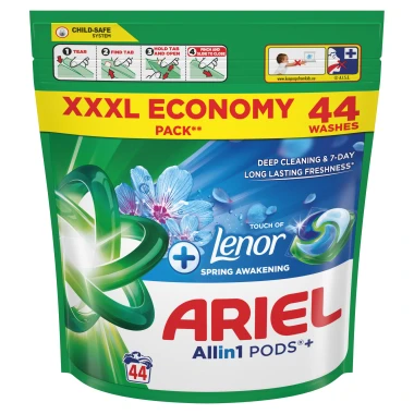 Ariel Allin1 PODS + Kapsle na praní 44 PD
