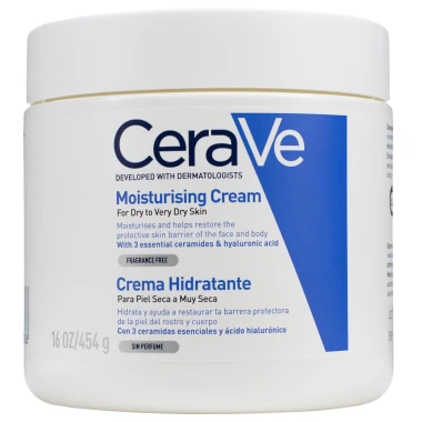 CeraVe Hydrating Cream hydratační krém na obličej a tělo 454 g