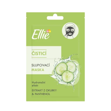 Ellie Čisticí slupovací okurková maska 2 x 8ml