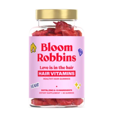 Bloom Robbins Love Is In The Hair Vitamíny na vlasy s biotinem Gumídci 60 ks 